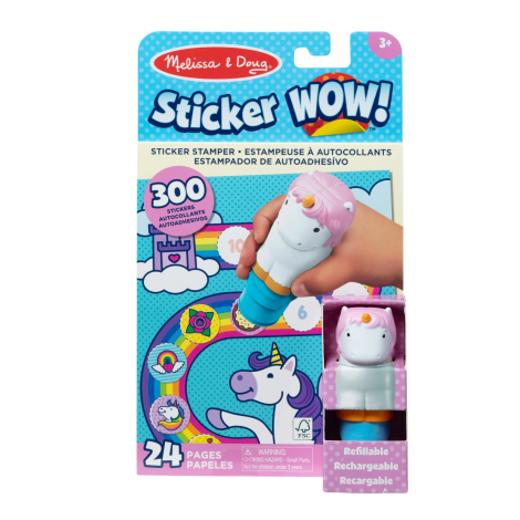 Activitati cu autocolante Sticker WOW Unicorn - imagine 12